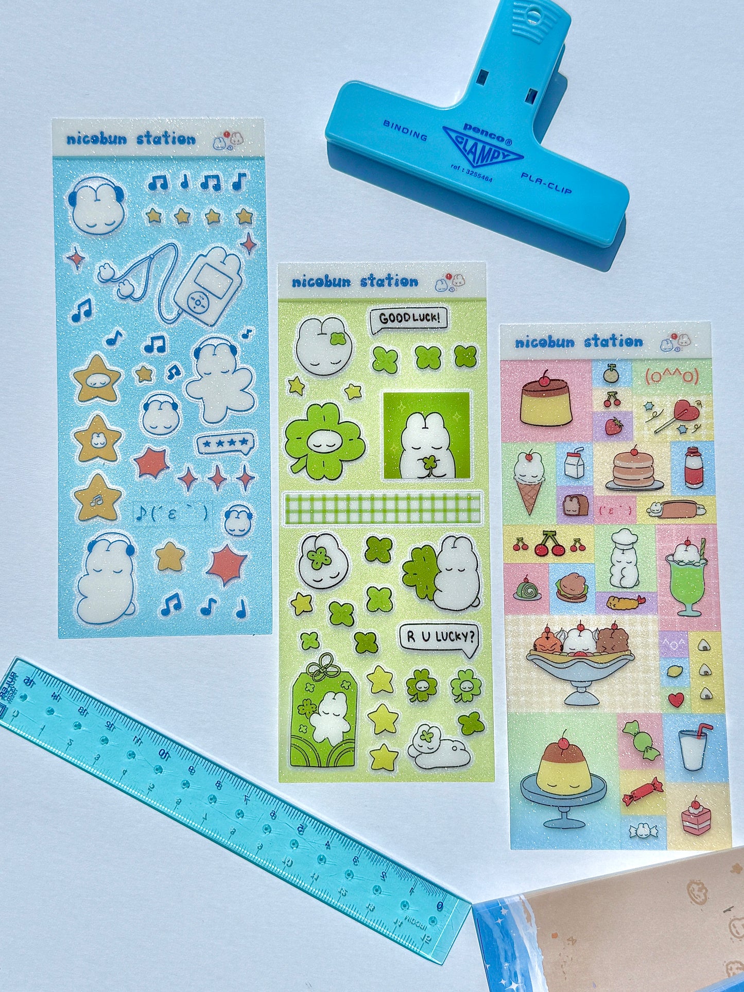 Clover Bun Sticker Sheet