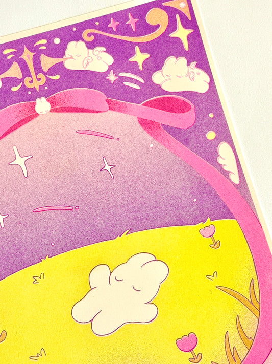 Stargazing Riso Print