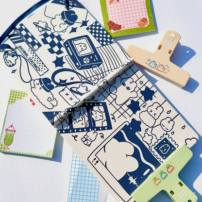 Navy Doodles Sketchbook