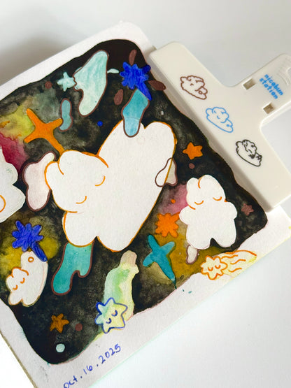 Nicobun Train Sketchbook (textured)