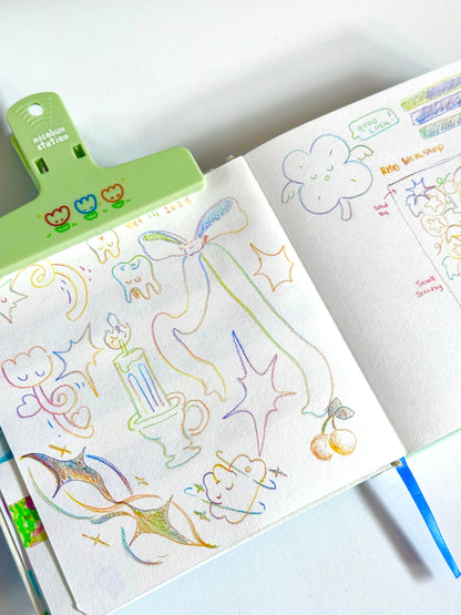 Nicobun Train Sketchbook (textured)