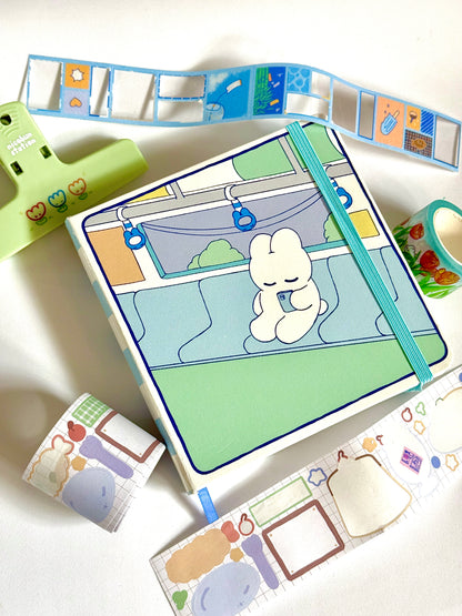 Nicobun Train Sketchbook (textured)