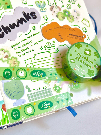 Clover Foil Washi Tape