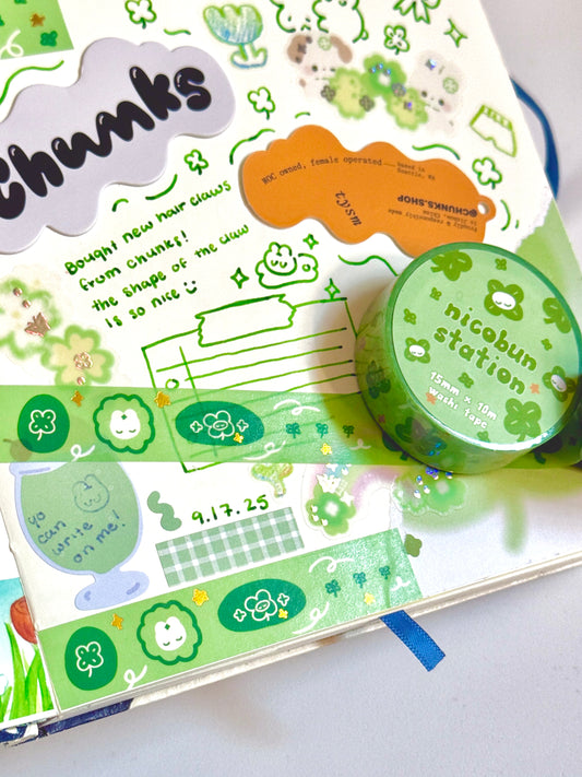 Clover Foil Washi Tape