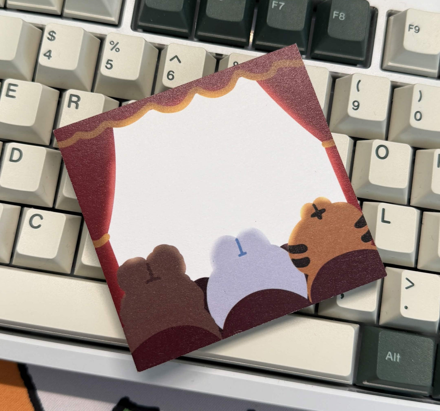 Theater memo pad